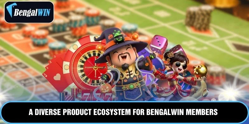A diverse product ecosystem for Bengalwin members