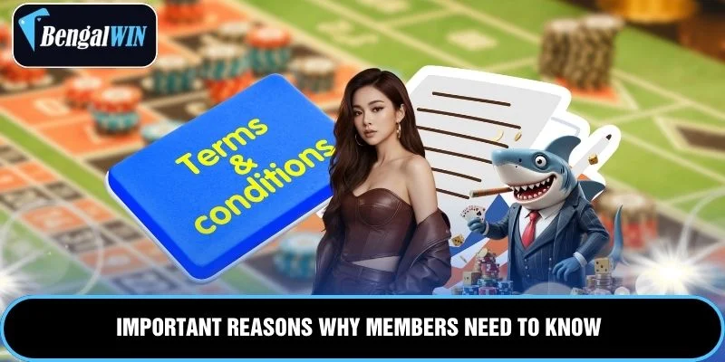 Important reasons why members need to know