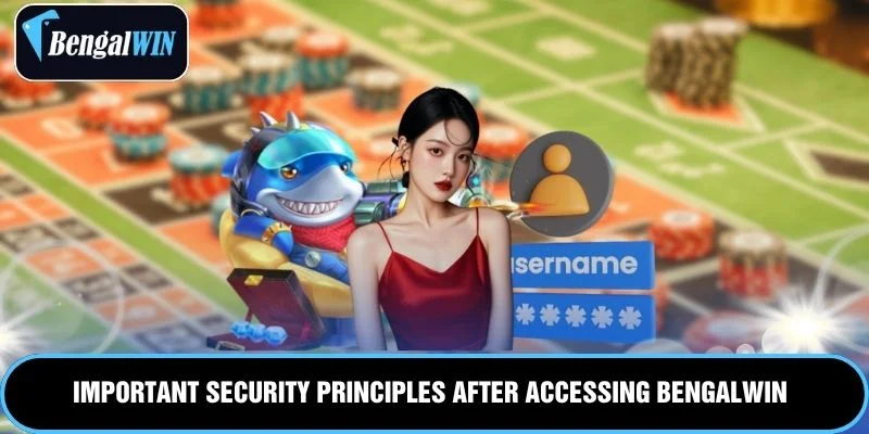 Important security principles after accessing Bengalwin