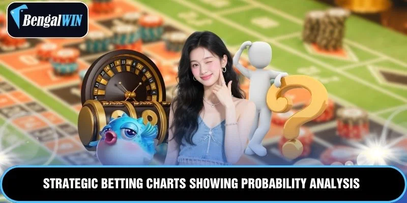Strategic betting charts showing probability analysis