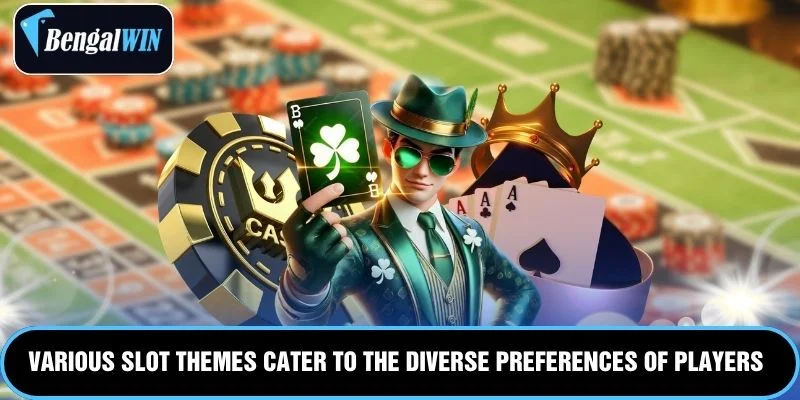 Various slot themes cater to the diverse preferences of players