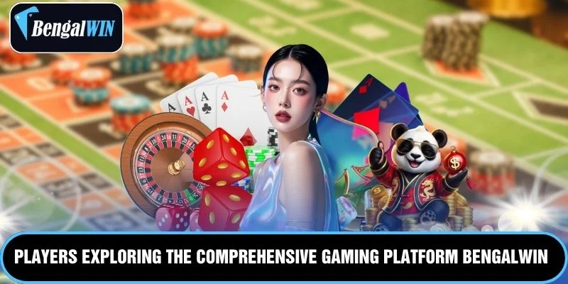 Players exploring the comprehensive gaming platform Bengalwin