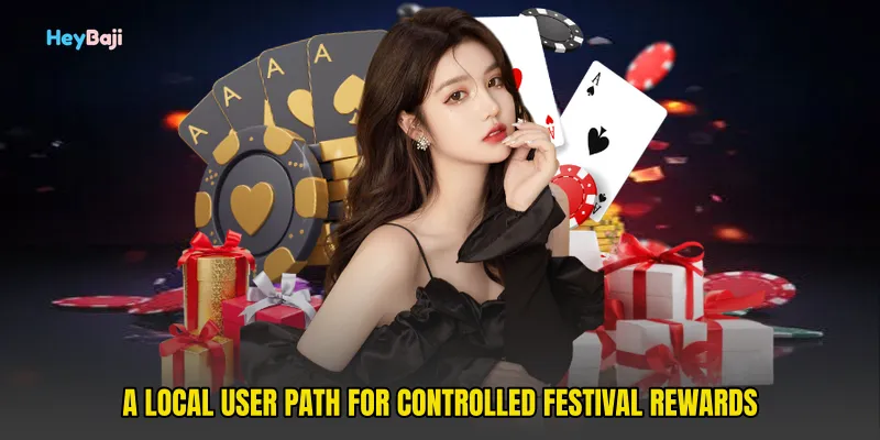 A local user path for controlled festival rewards
