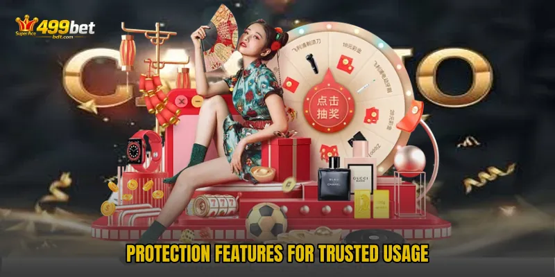 Protection features for trusted usage